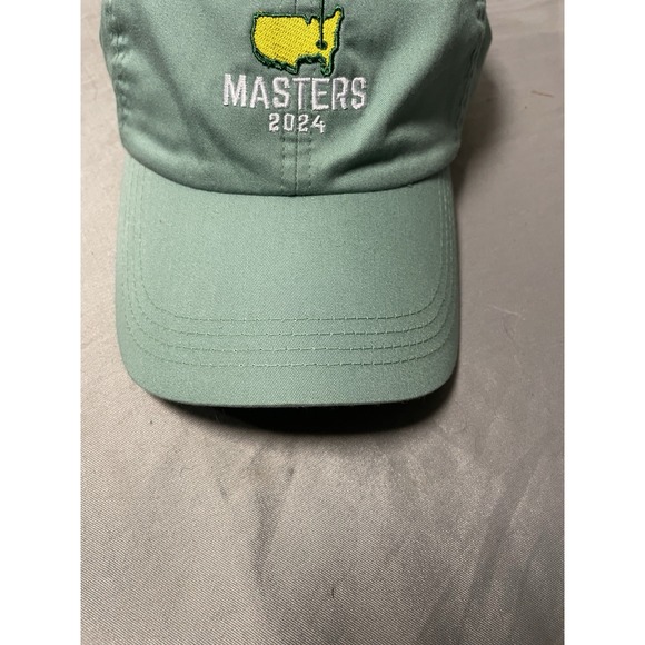 2024 Augusta National Masters Adjustable Green Ahead Golf Hat Cap - Picture 3 of 9